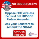 Oppose Federal bill HR5009 – no longer active