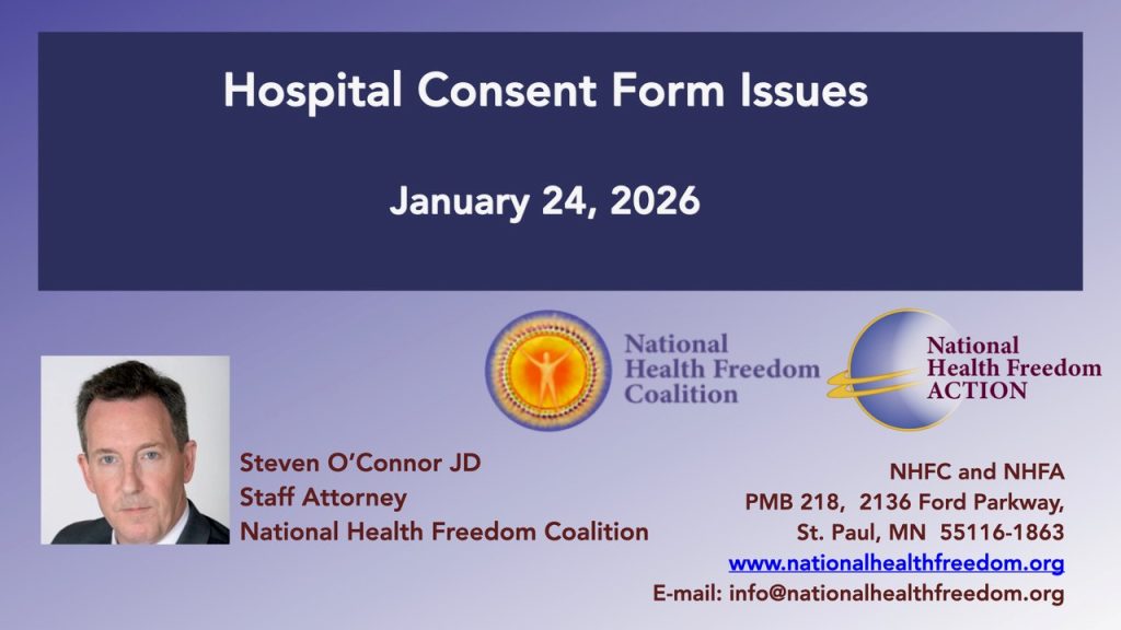 Hospital Consent form issues 1